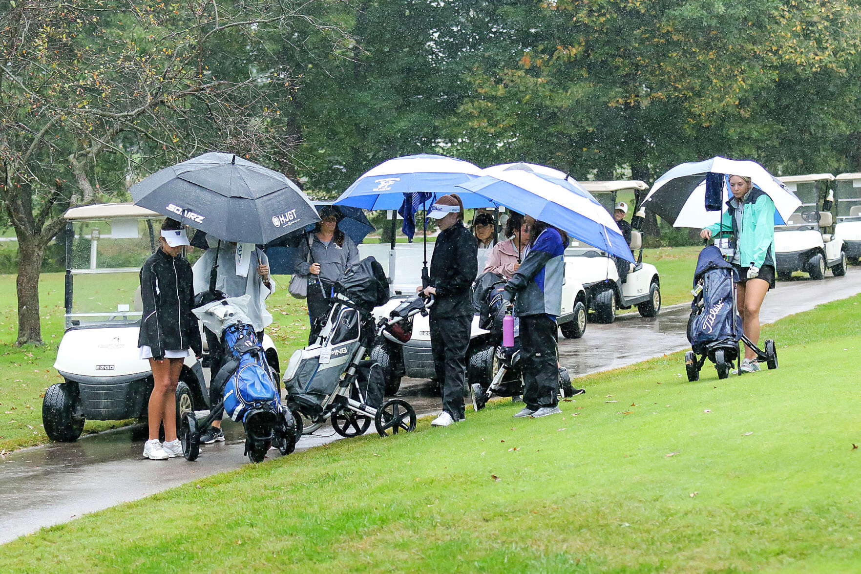 Class 2 District 1 girls golf tournament